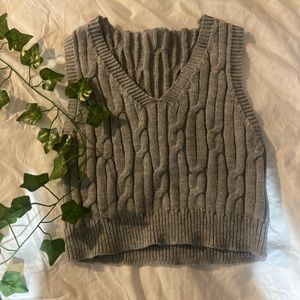 Grey Sweater Vest
